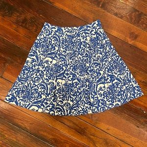 Adrienne Vittadini Skirt Floral Pattern Skirt